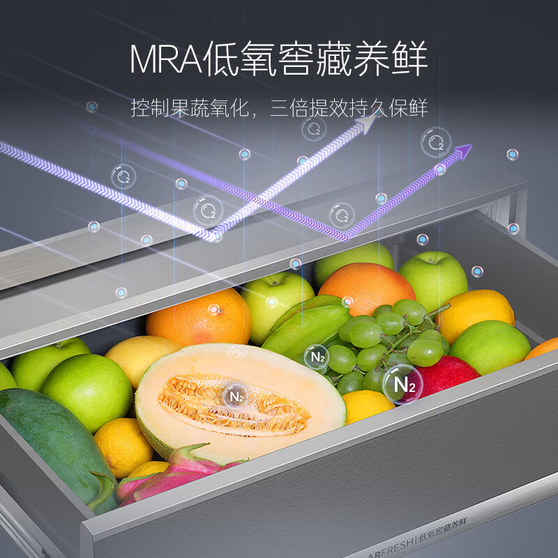 卡萨帝BCD-520WLCFPM4WKU1冰箱图片