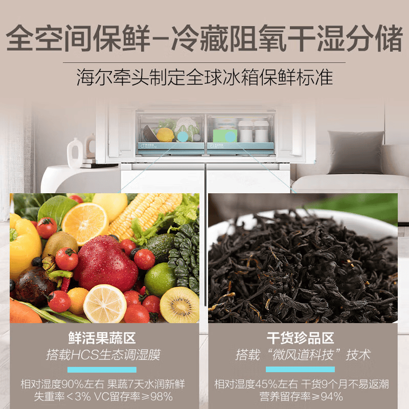 海尔BCD-475WGHTD1BWGU1冰箱图片