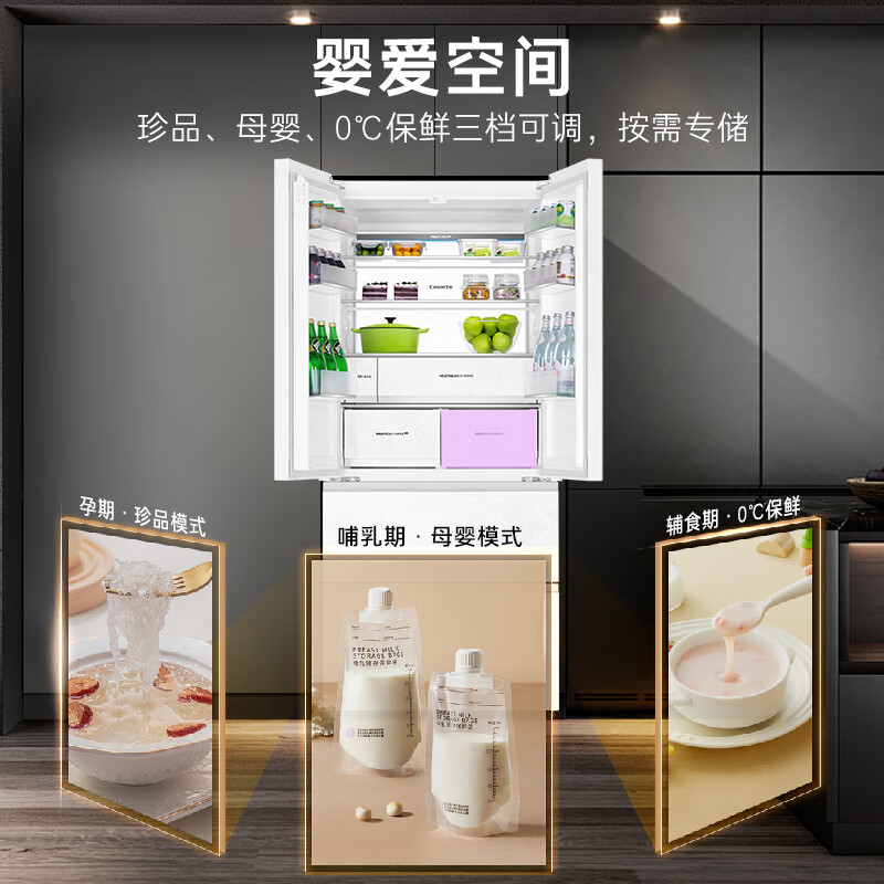 卡萨帝BCD-518WGCFDMGWUU1冰箱图片