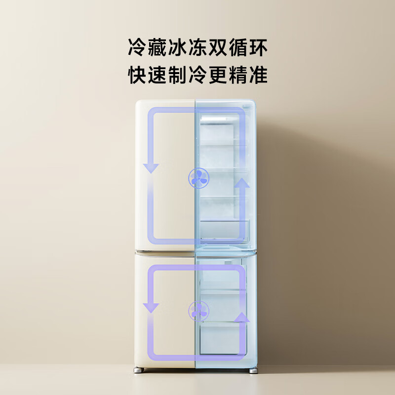 小吉BCD-JS512WB冰箱图片