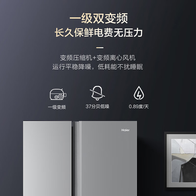 海尔BCD-518WLHSSEDS9冰箱图片