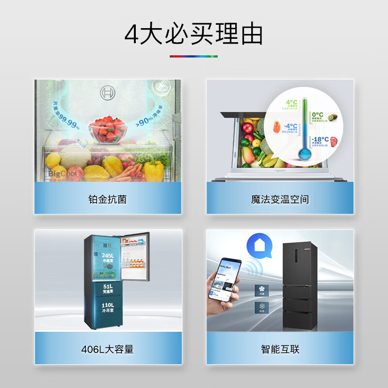 博世KMF40A97TI冰箱图片