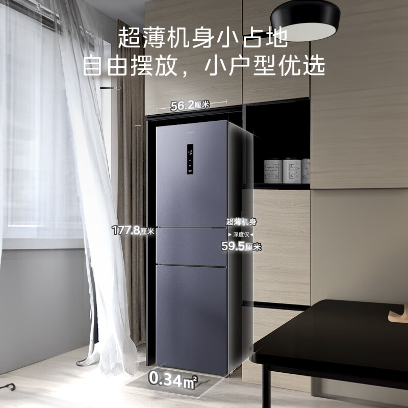 华凌HR-282WTPZ冰箱图片