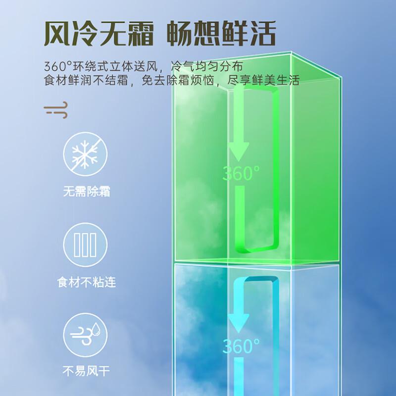 澳柯玛BCD-226WH冰箱图片