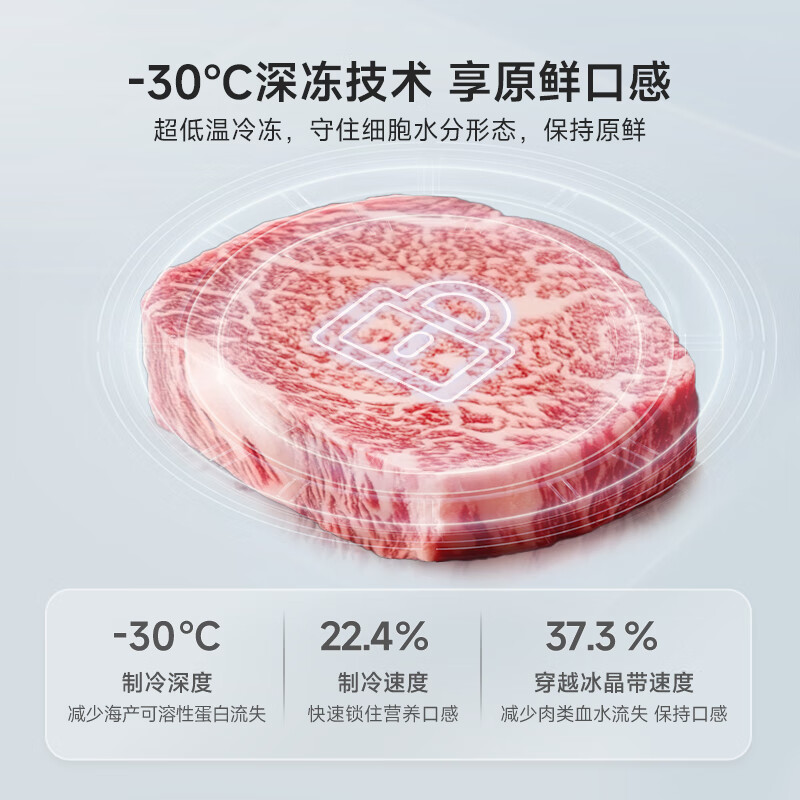 小吉BCD-JY402W2 PLUS冰箱图片