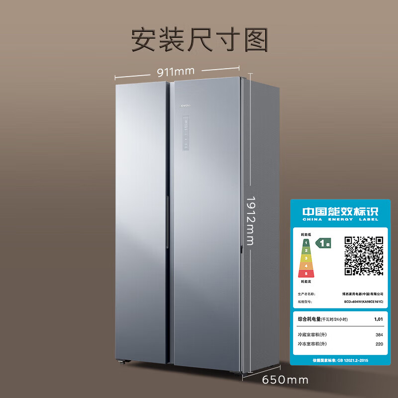 西门子KA98CE161C冰箱图片
