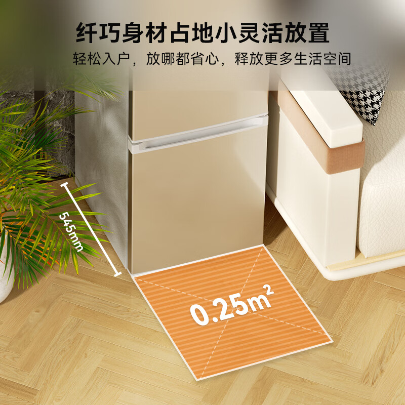 荣事达R210T冰箱图片