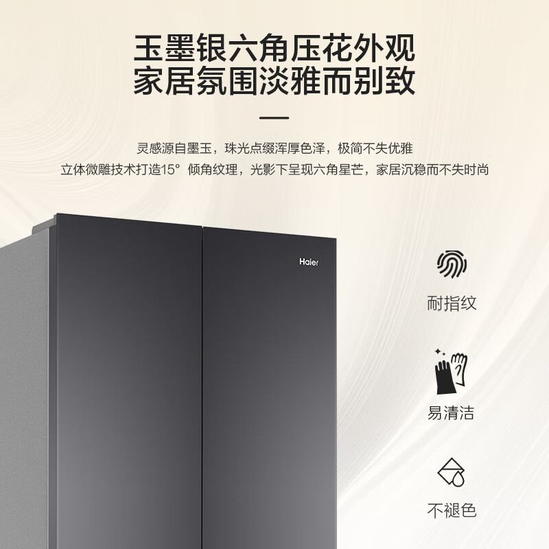 海尔BCD-501WGHTDC4JXU1冰箱图片