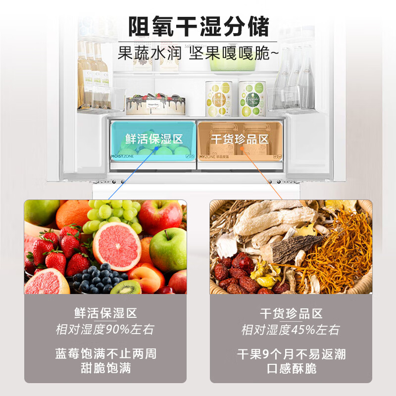 海尔BCD-456WGLFD45L9U1冰箱图片