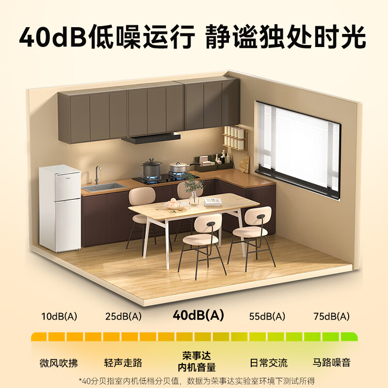 荣事达BCD-138L9RSZ冰箱图片