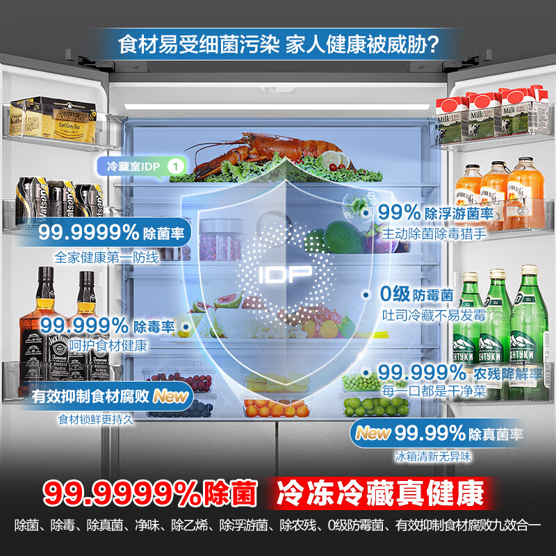 容声BCD-507E50CZLAD冰箱图片