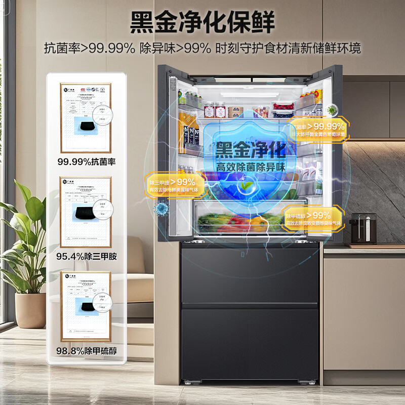 海尔BCD-490WGHFDEDSD冰箱图片