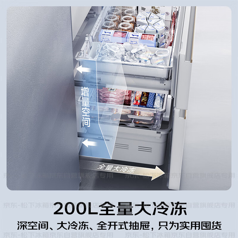 松下NR-ED52APA-W冰箱图片