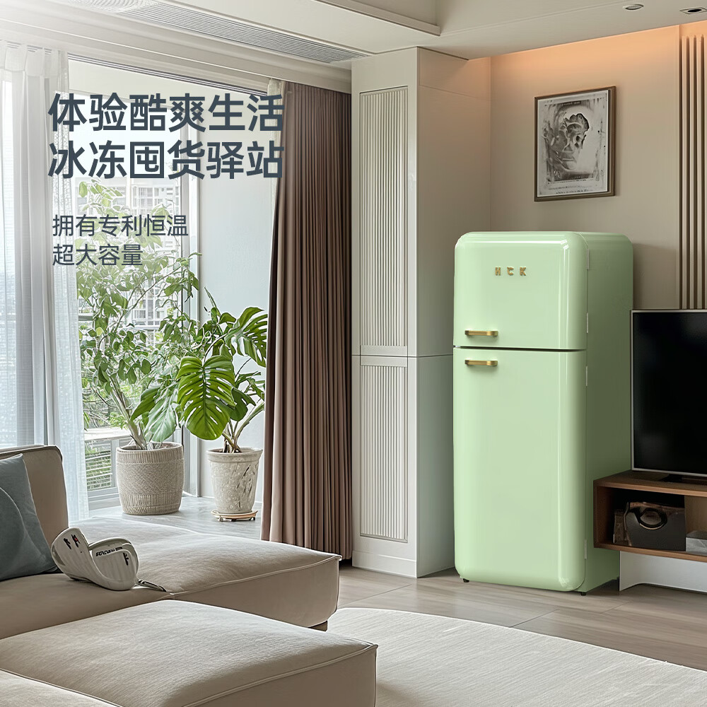 HCK哈士奇BCD-253RS冰箱图片