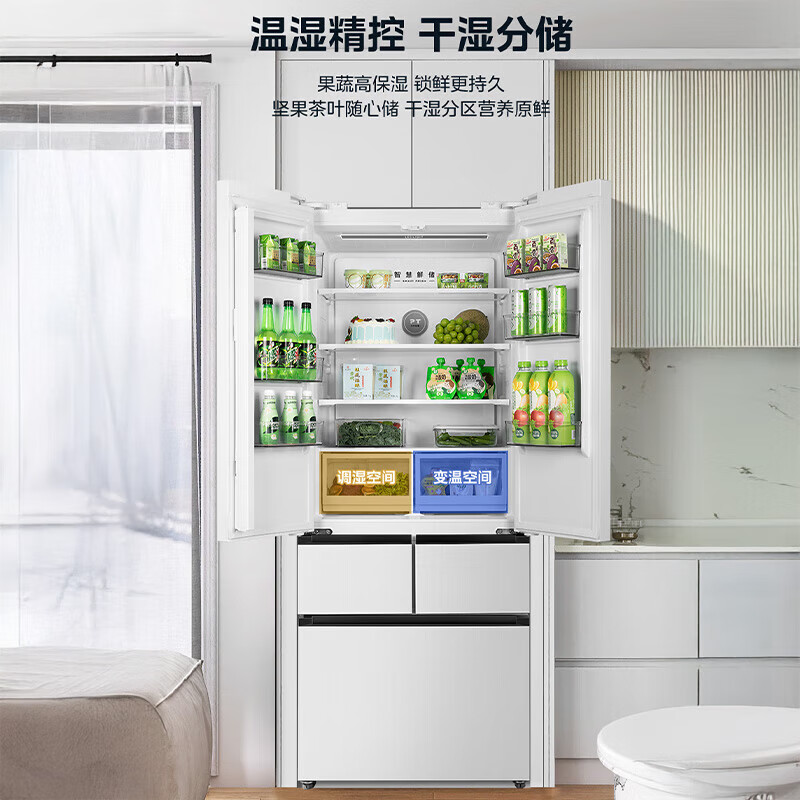 美的MR-450WUFPZE冰箱图片