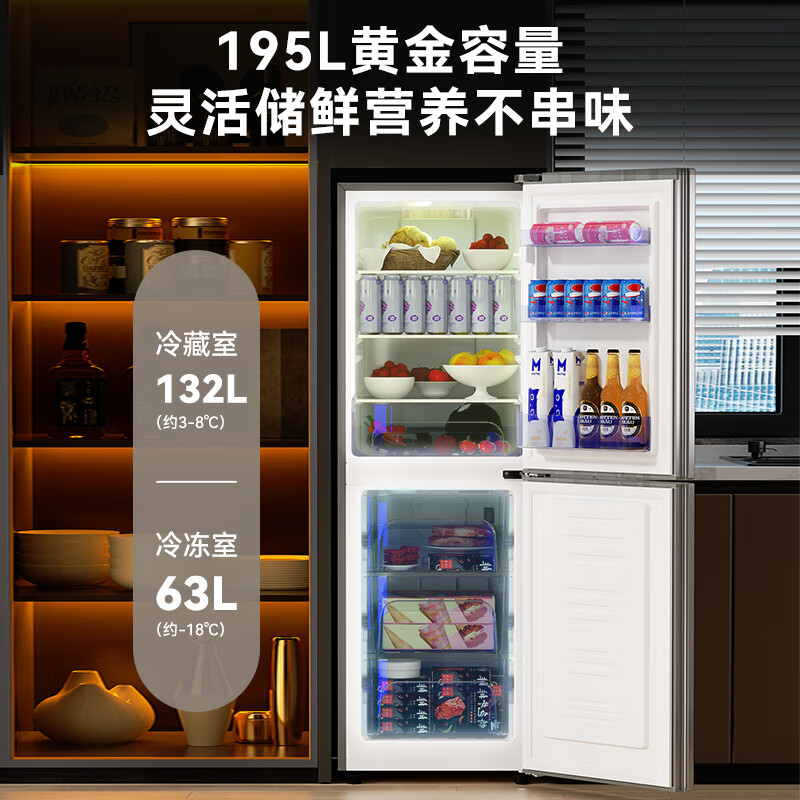 荣事达R195F冰箱图片