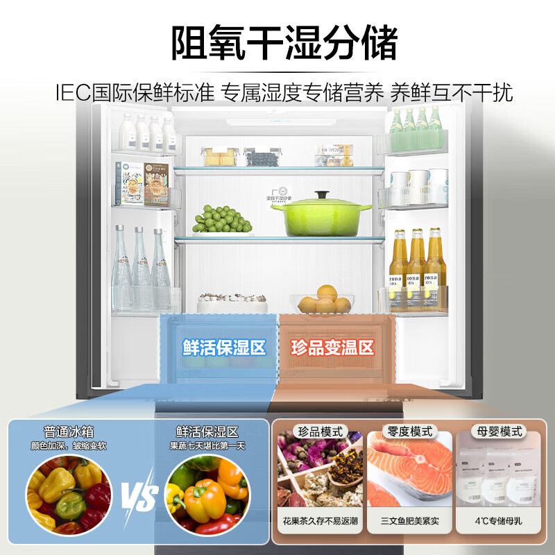 海尔BCD-482WGHFDB9SYU1冰箱图片