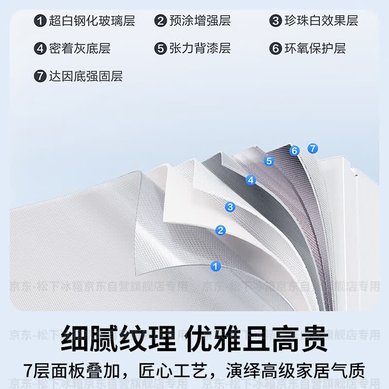 松下NR-EW57TGB-W冰箱图片