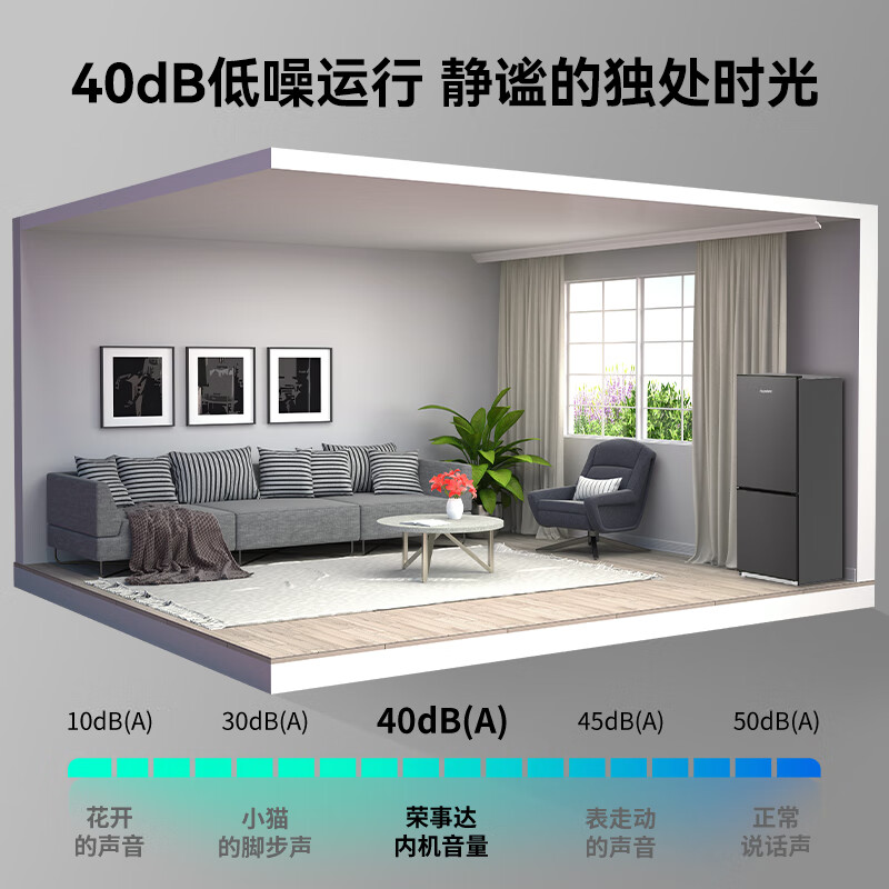 荣事达BCD-183L9RSZ冰箱图片