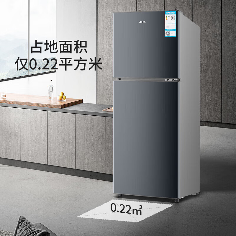奥克斯BCD-110K118L冰箱图片
