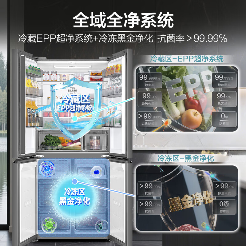 海尔BCD-548WGHTDC9FSU1冰箱图片