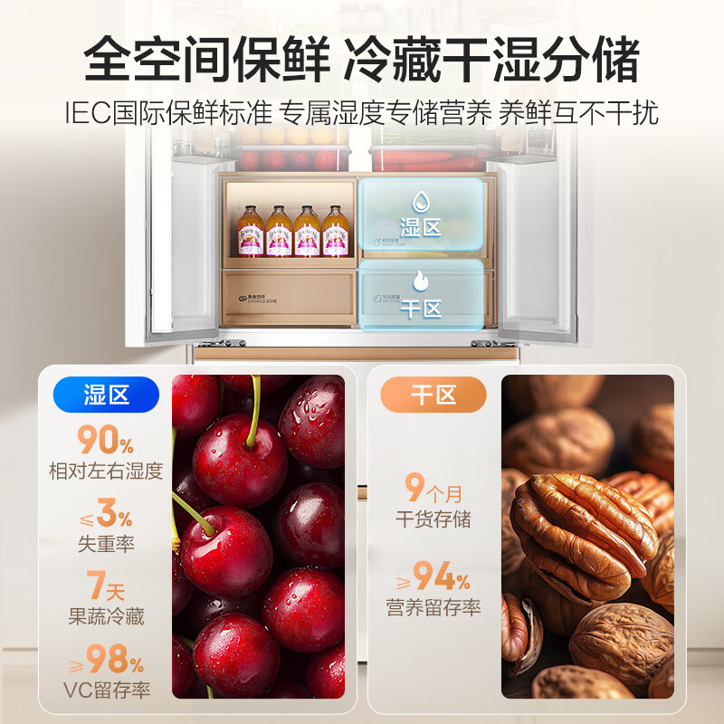 海尔BCD-511WGHFD1BWLU1冰箱图片