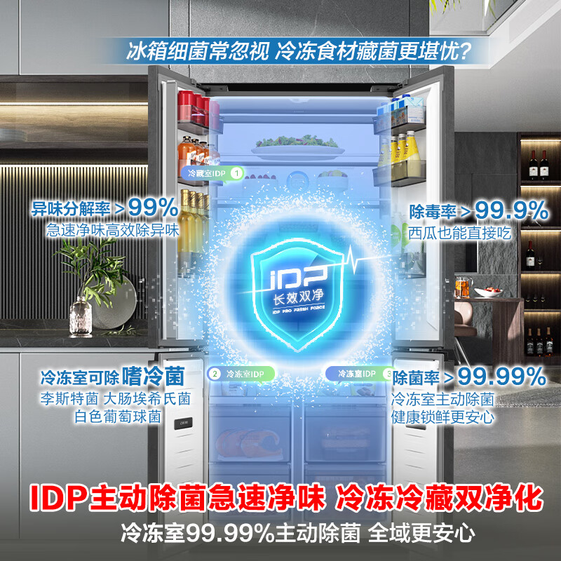 容声BCD-509WD2FPQLA冰箱图片