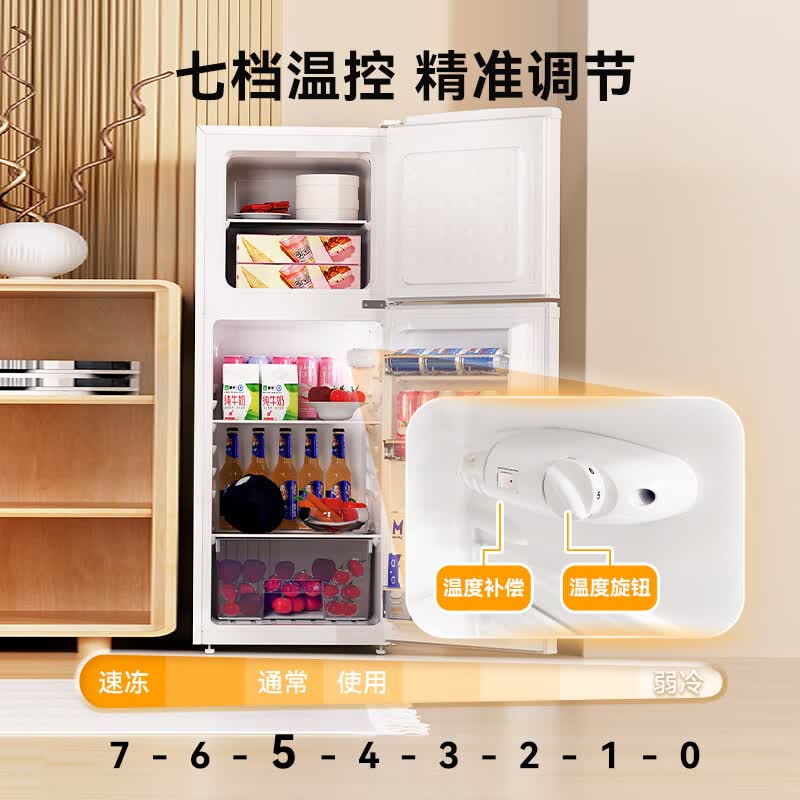 荣事达BCD-138L9RSZ冰箱图片