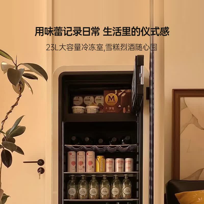 HCK哈士奇SC-330RD-S冰箱图片