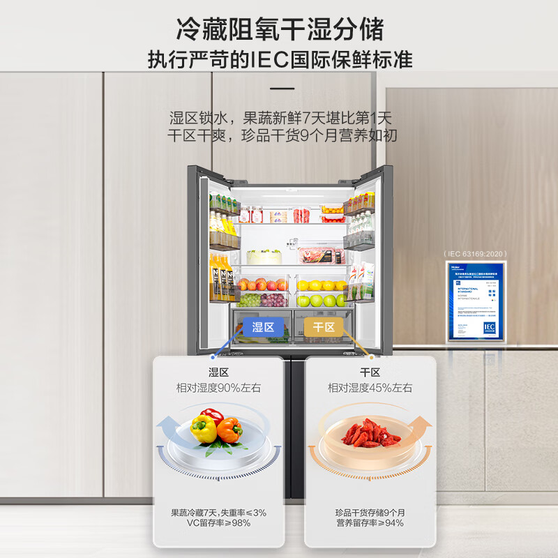 海尔BCD-501WGHTDC4JXU1冰箱图片