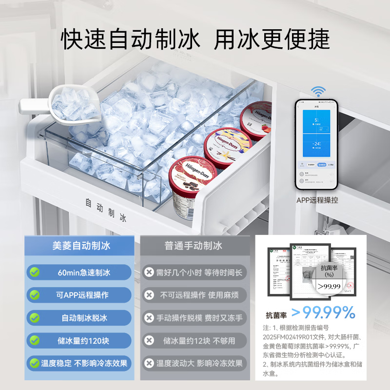美菱BCD-450WSPU9CIZX冰箱图片