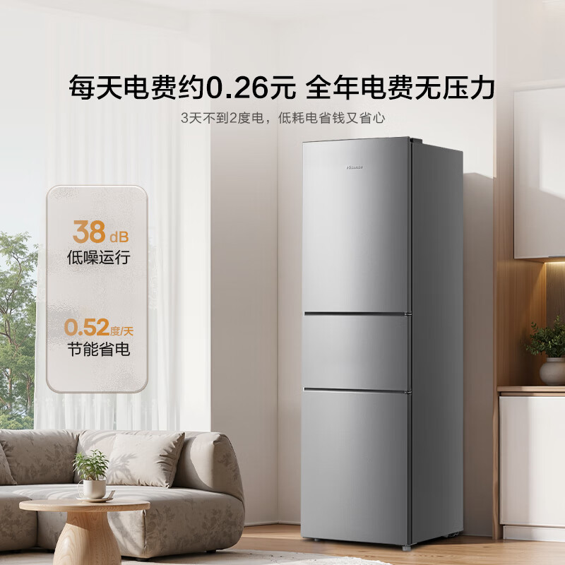 海信BCD-216S1RNKQD冰箱图片