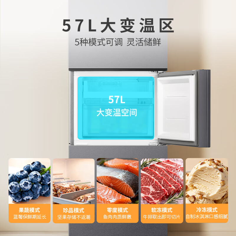 海尔LC3-258WS9冰箱图片