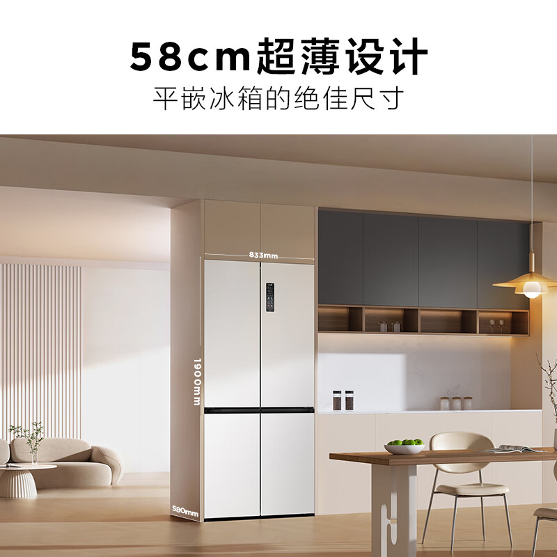 TCL-R455T9-UQB冰箱图片