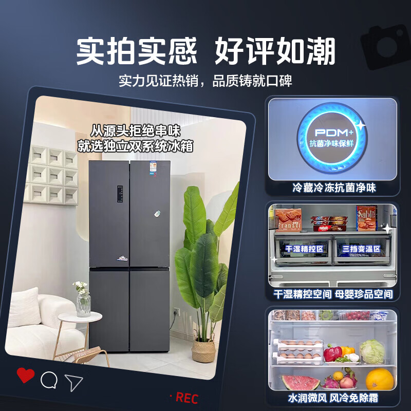 海信BCD-510WMK1DPJ冰箱图片
