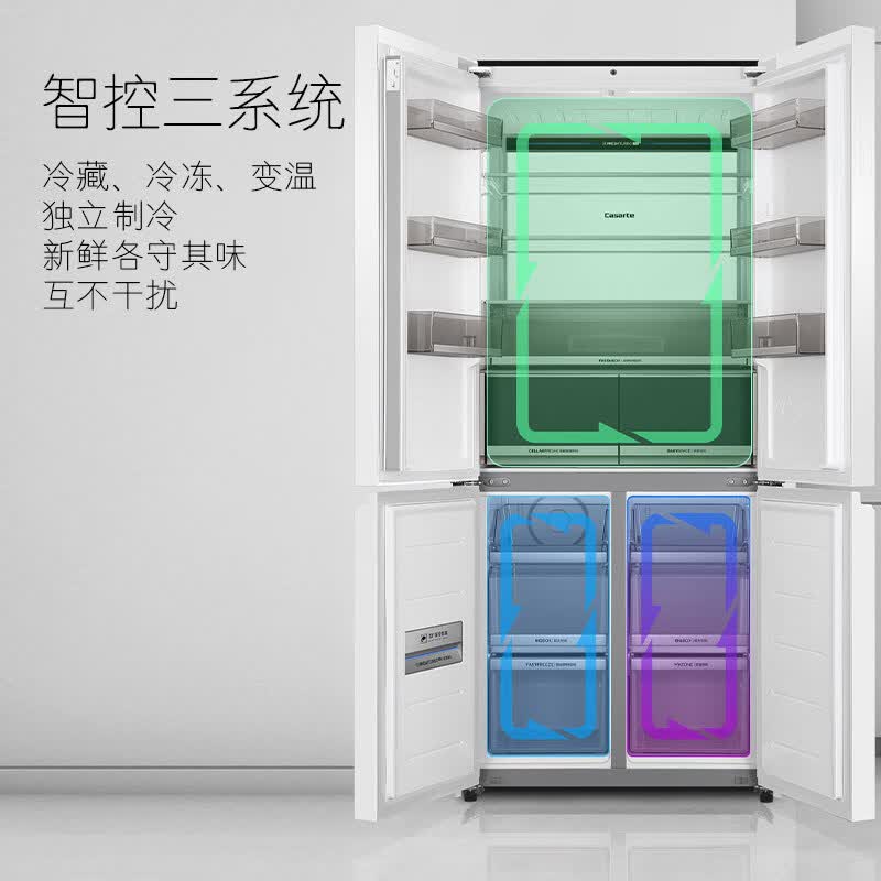 卡萨帝BCD-551WLCTDM4WKU1冰箱图片