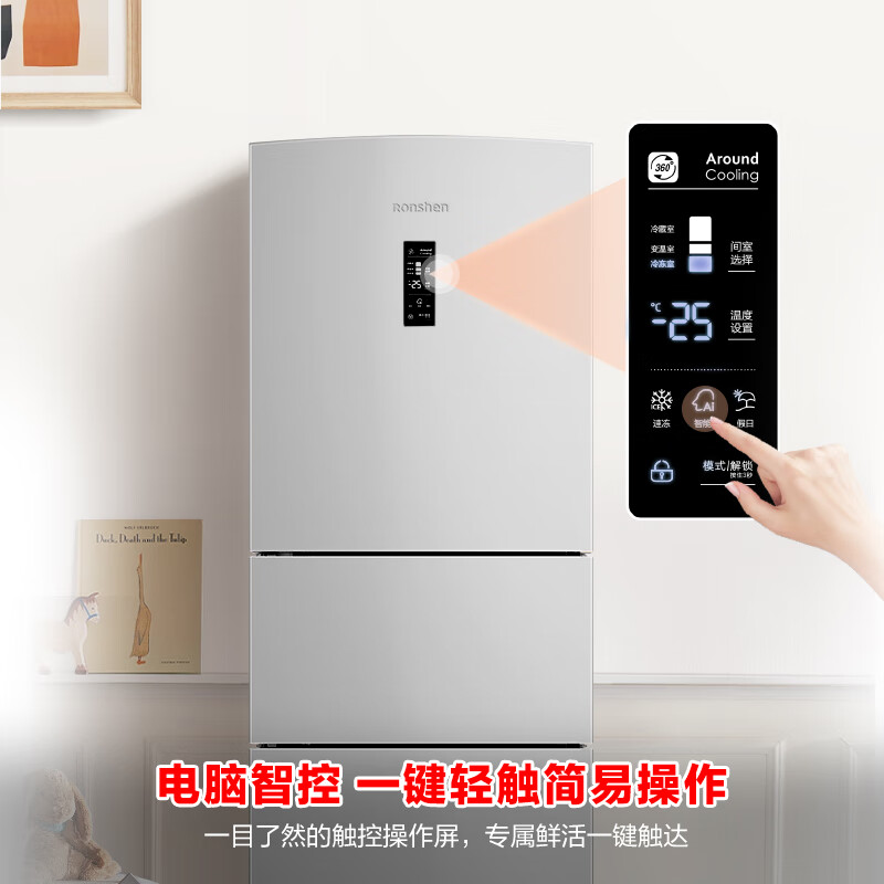 容声BCD-253WD12NP冰箱图片