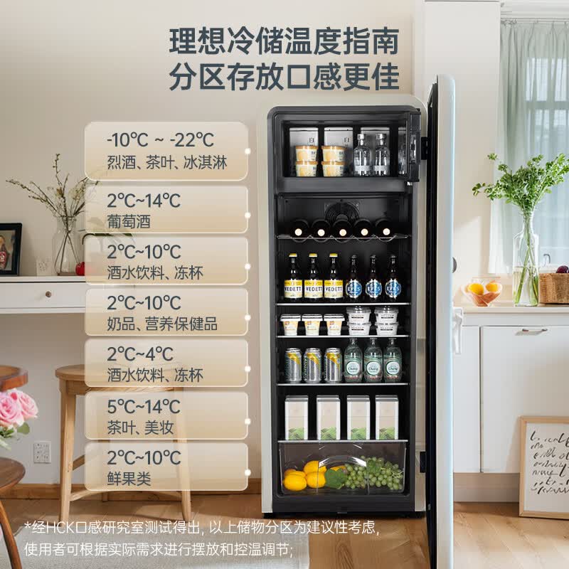 HCK哈士奇SC-330RD-S冰箱图片