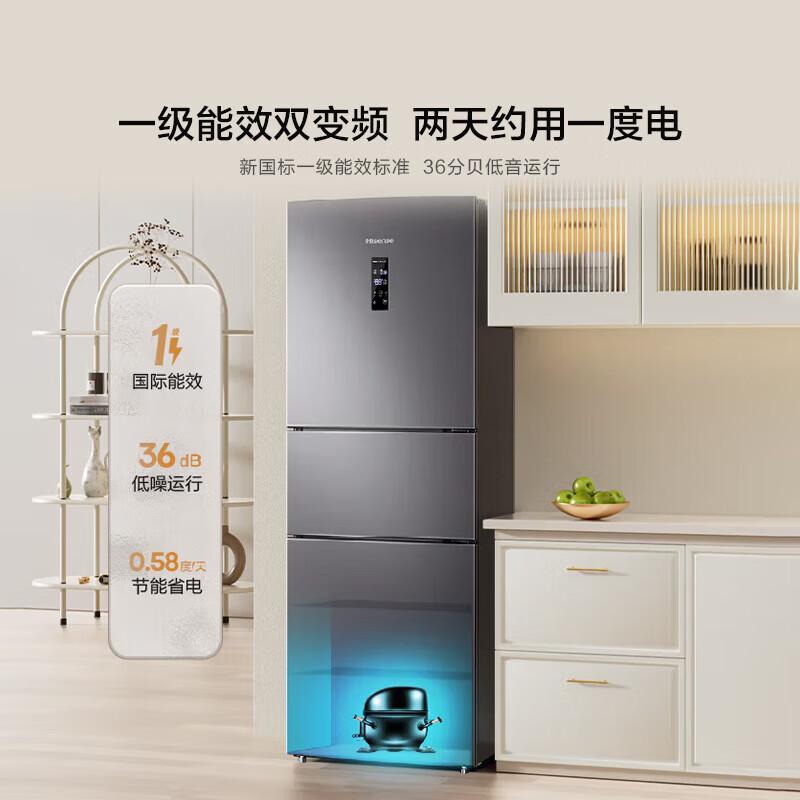 海信BCD-252WYK1DPUJ冰箱图片