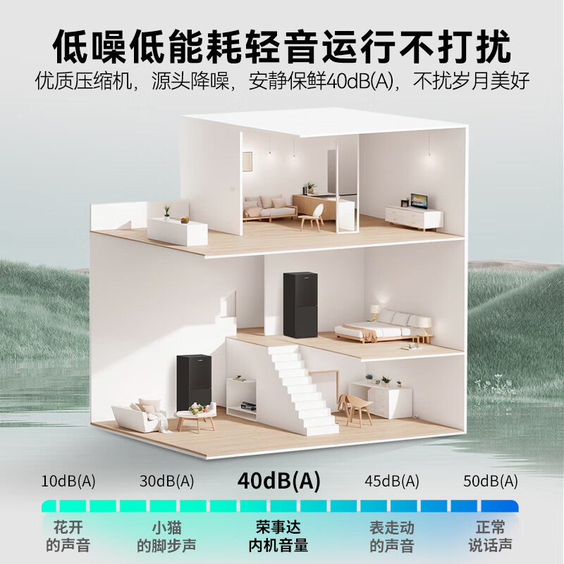 荣事达R195F冰箱图片