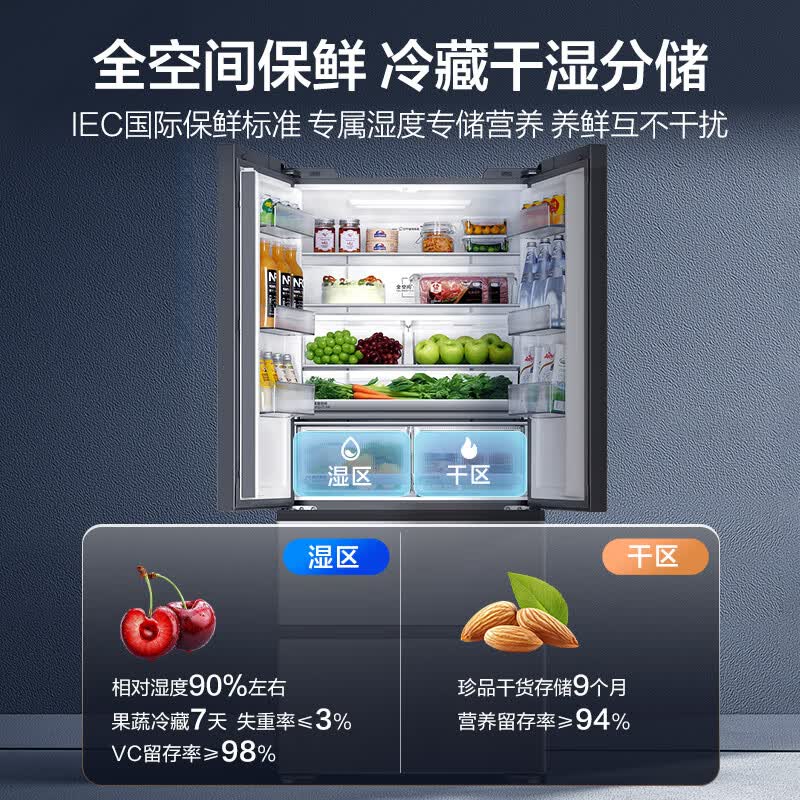海尔BCD-500WGHFD1BXTU1冰箱图片