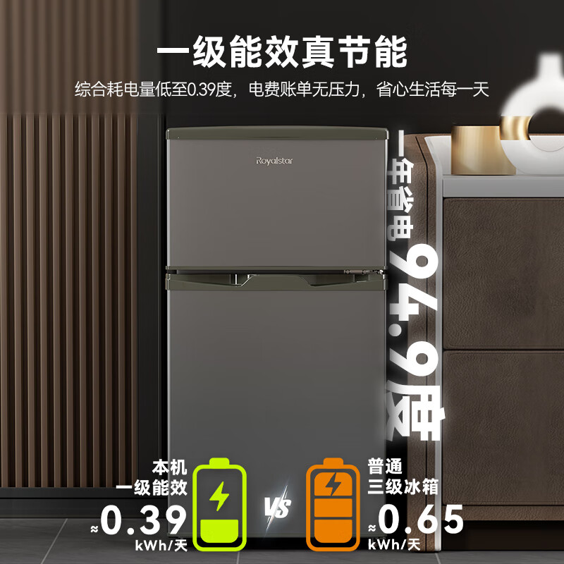 荣事达BCD-106A176冰箱图片