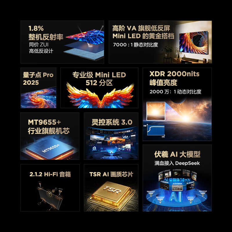 TCL 65S595C Ultra-A 65英寸电视图片 TCL 65S595C Ultra-A 65英寸电视图片