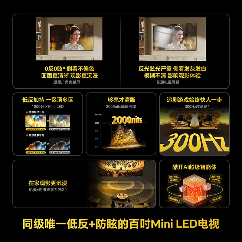 创维 100A5F Mini 100英寸电视图片