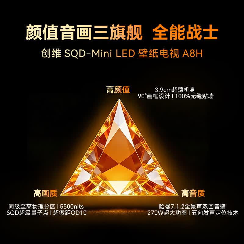 创维 85A8H 85英寸电视图片