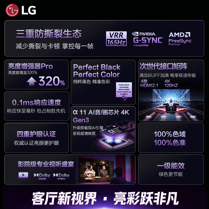 LG OLED83C6PCA 83英寸电视图片