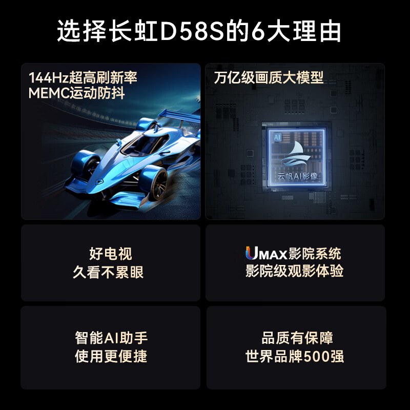 长虹 65D58S 65英寸电视图片 长虹 65D58S 65英寸电视图片