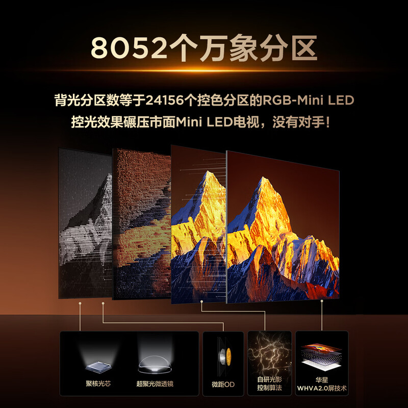 TCL 98Q10M Pro 98英寸电视图片