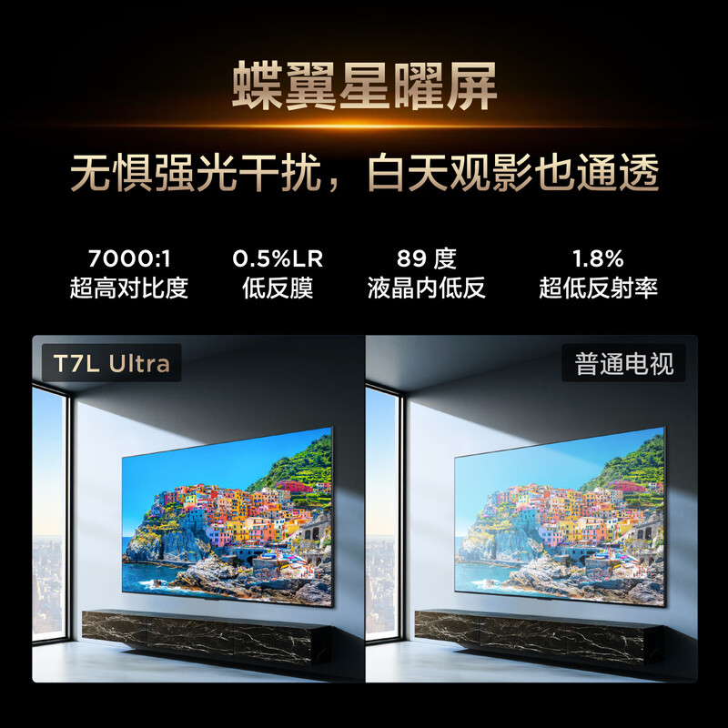 TCL 55T7L Ultra 55英寸电视图片