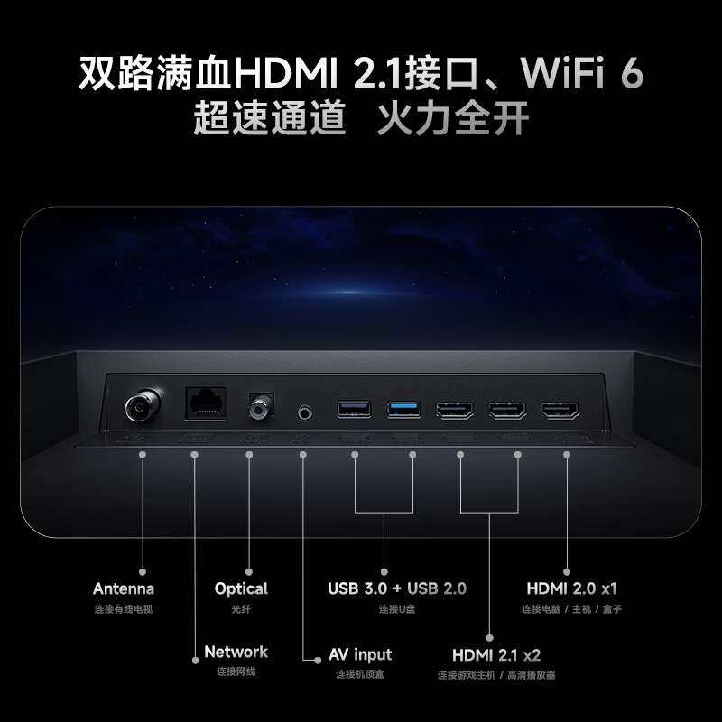 小米 L98RC-RX 98英寸电视图片 小米 L98RC-RX 98英寸电视图片